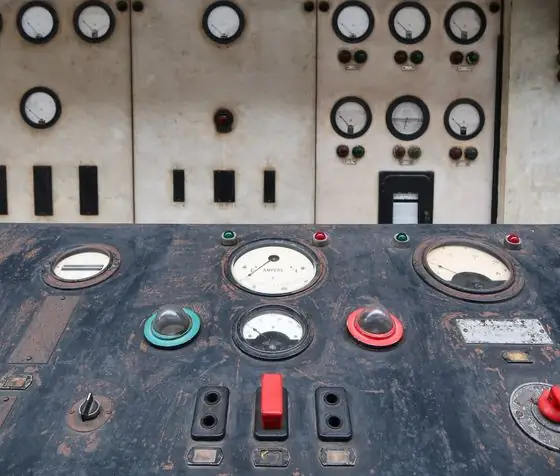 Plant control panel